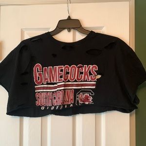 University of South Carolina Gamecocks Crop T-Shirt